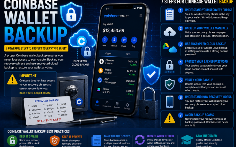 Coinbase Wallet Backup: 7 Powerful Steps to Protect Your Crypto Safely
