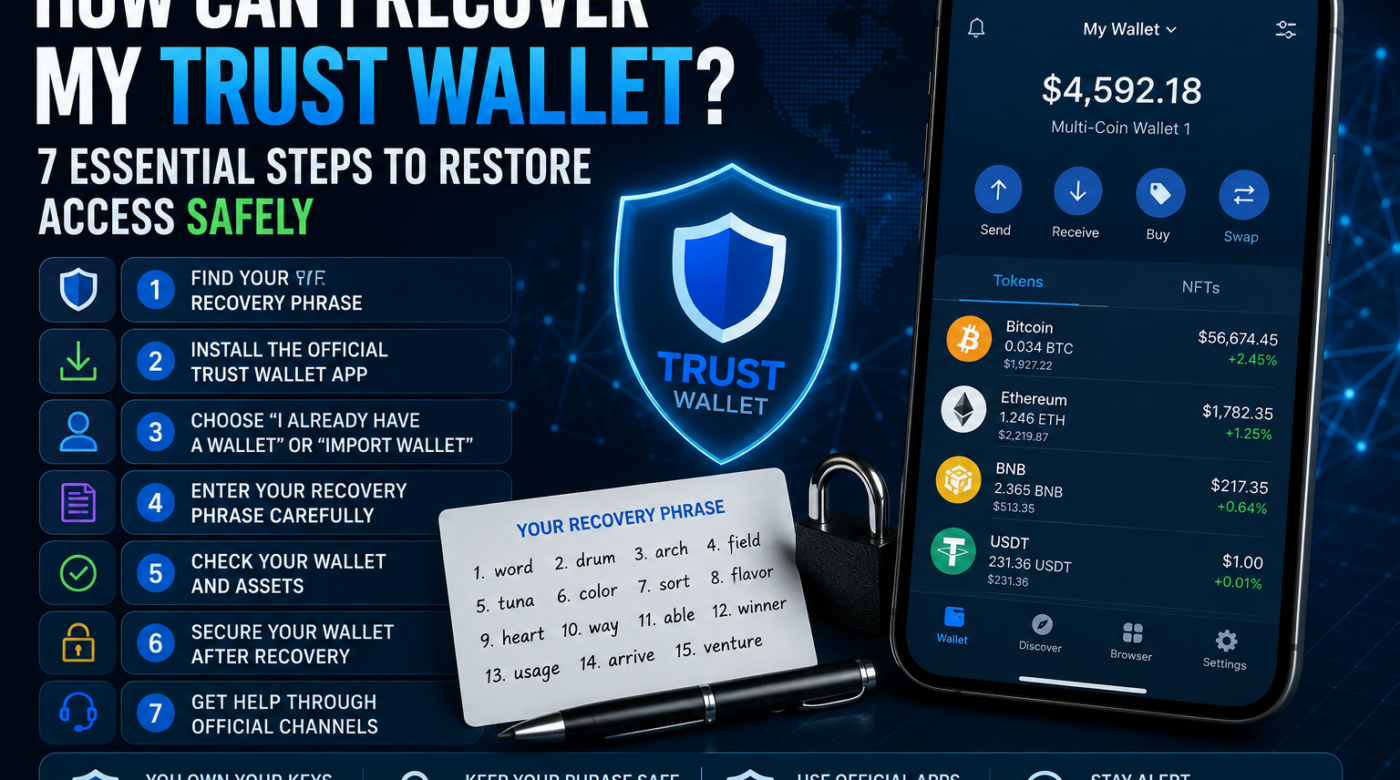 how can i recover my trust wallet