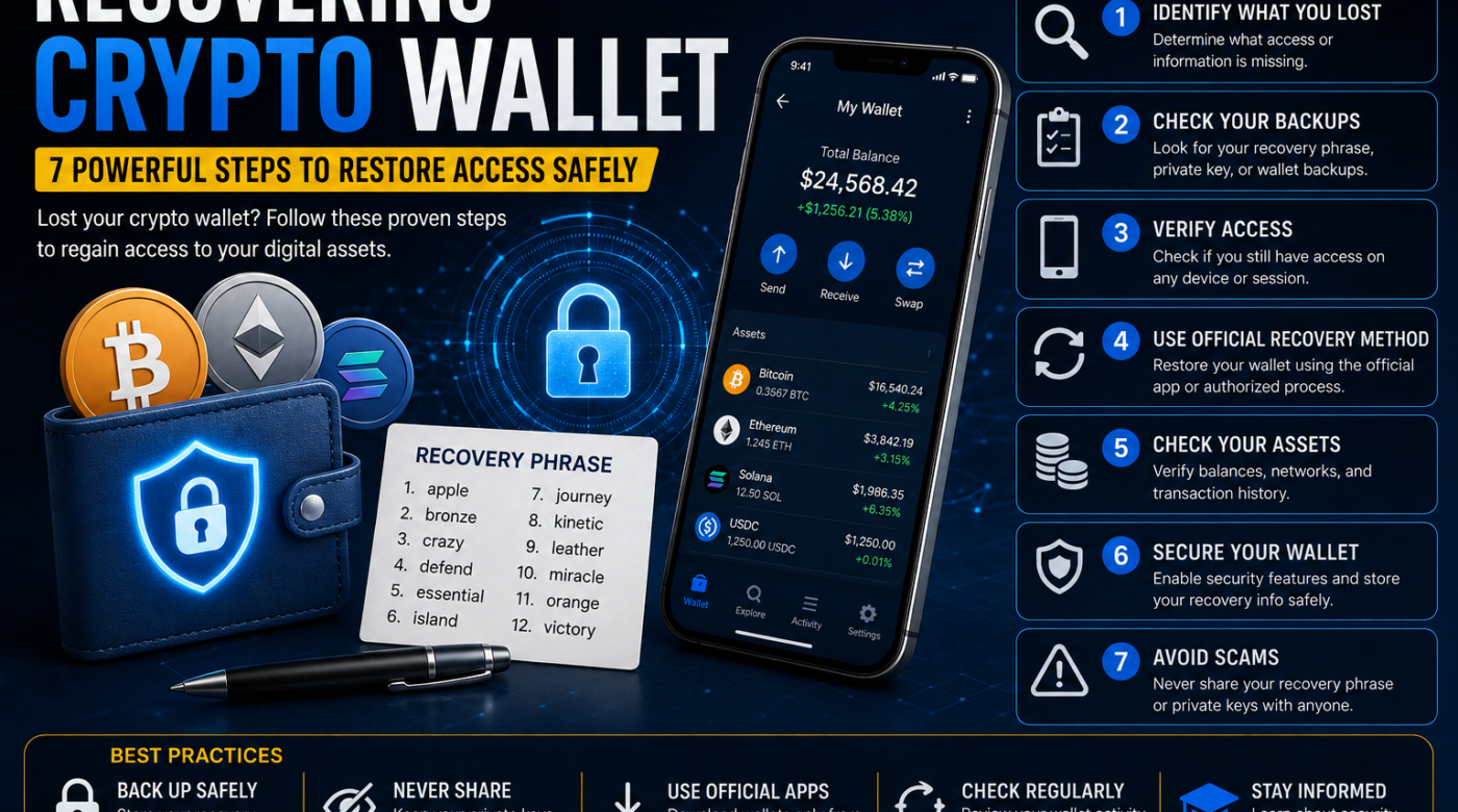 recovering crypto wallet