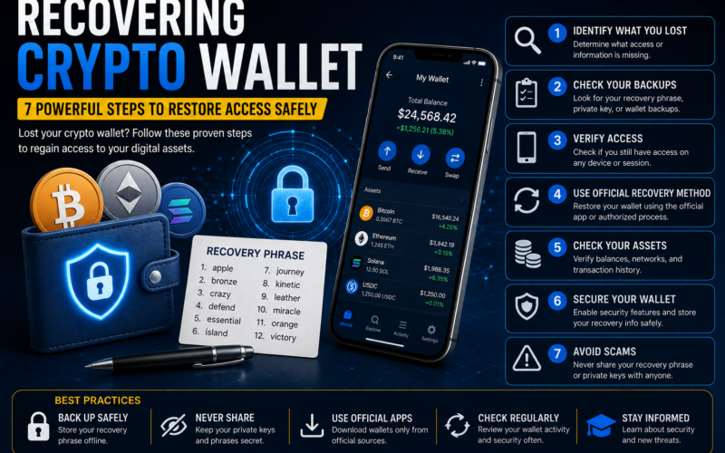 Recovering Crypto Wallet: 7 Powerful Steps to Restore Access Safely