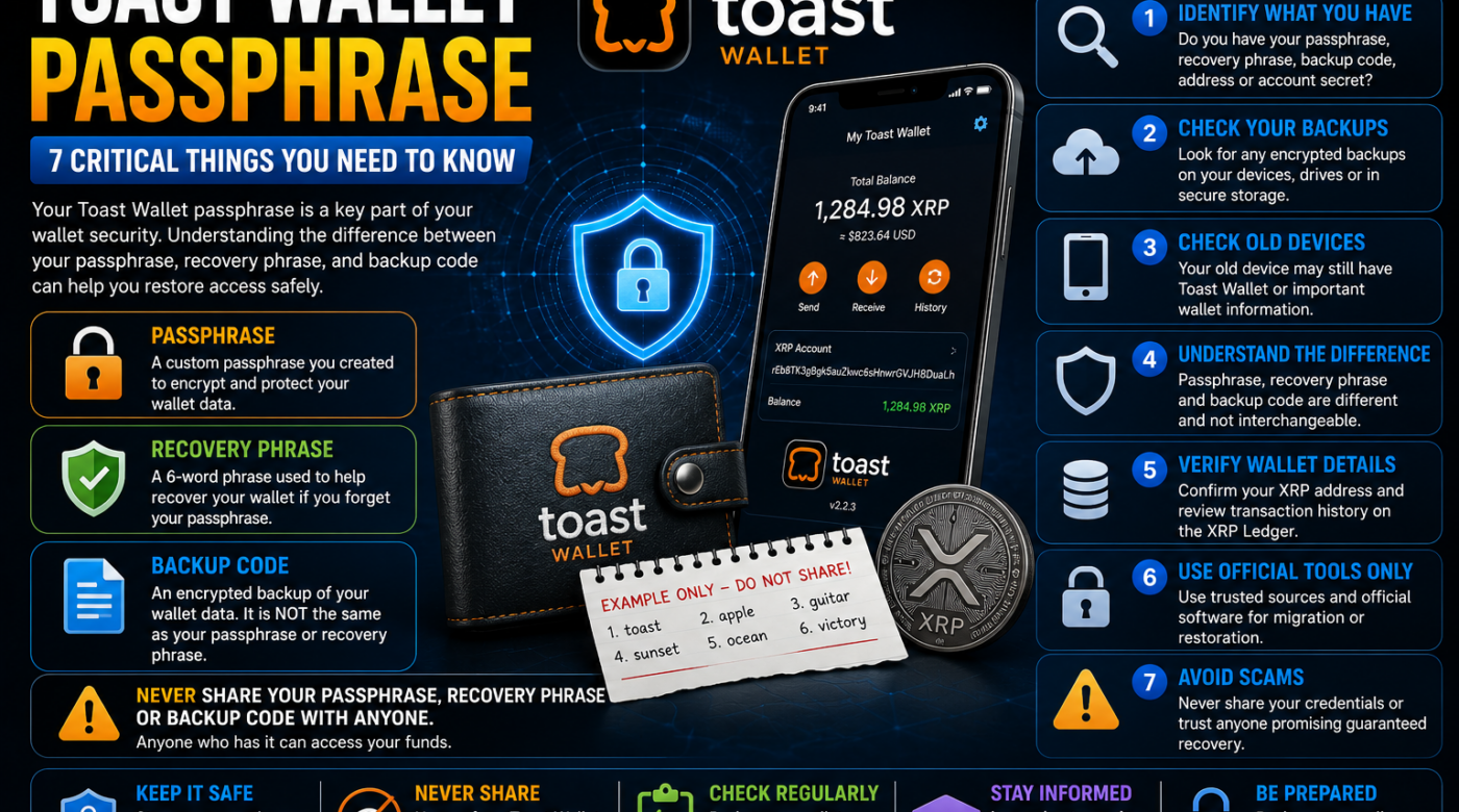 toast wallet passphrase